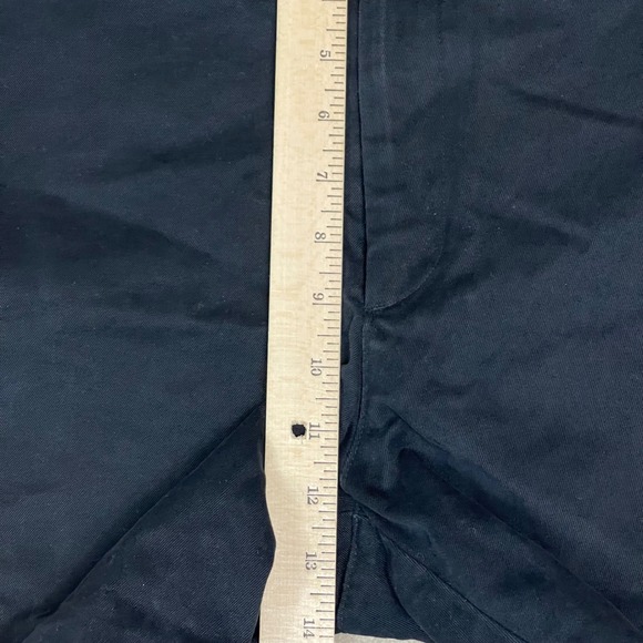 NOAH Mens XL Navy‎ Blue Cotton Twill Cut Off Shorts Skater Streetwear Casual - Picture 5 of 13